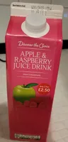 Apple and raspberry juice