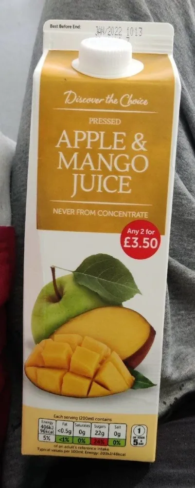 Apple & Mango Juice