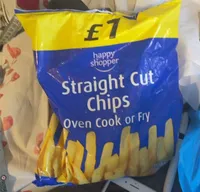 Straight cut chips