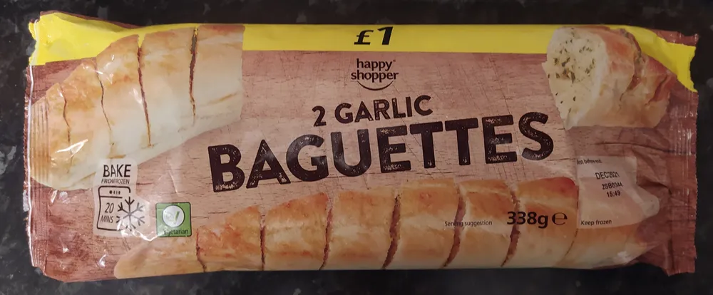 2 Garlic Baguettes
