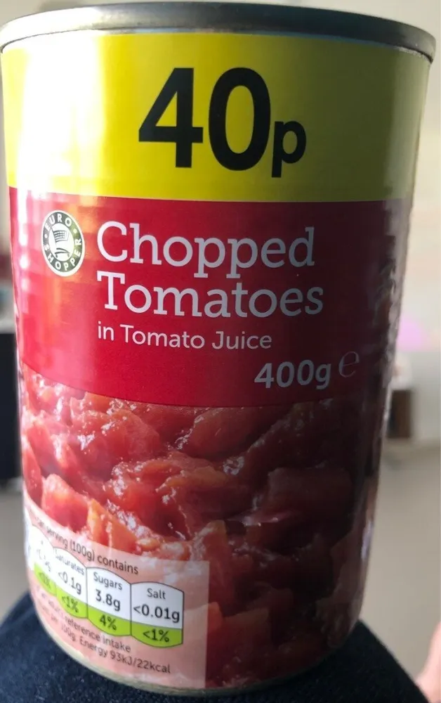 Chopped tomatoes