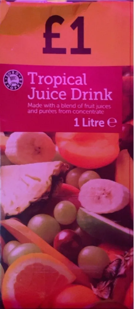 tropical juice drink