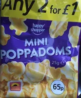 Mini poppadoms