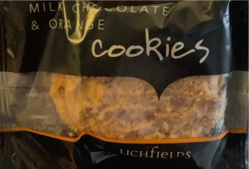 Milk Chocolate and Orange Cookies