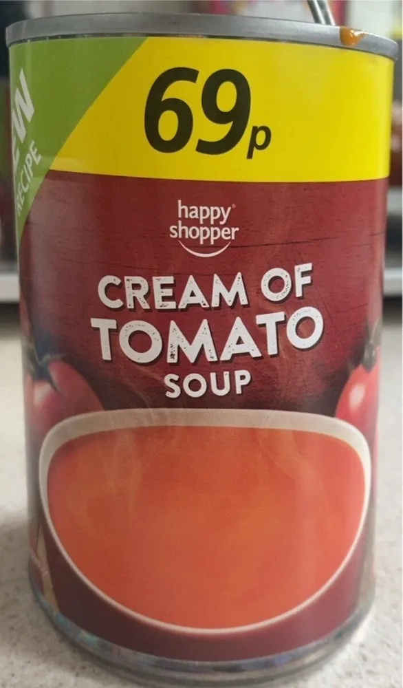 Cream of tomato soup