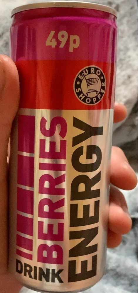 Berries energy drink