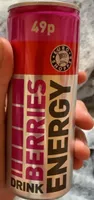 Berries energy drink