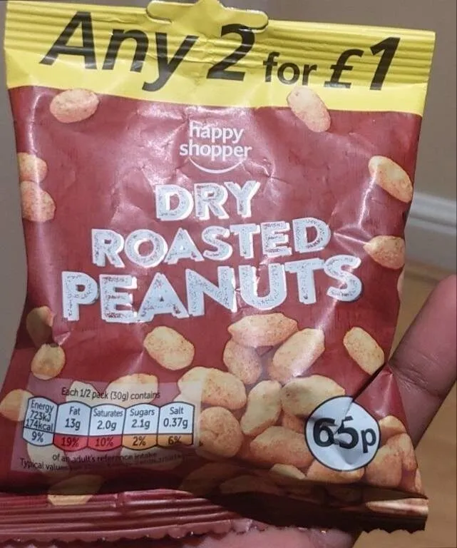 Dry Roasted Peanuts
