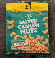 Salted cashew nuts
