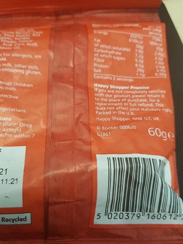 Chilli flavour peanut