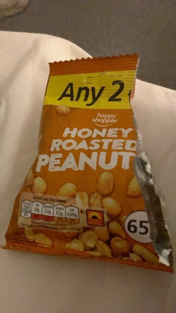 Honey roasted peanut
