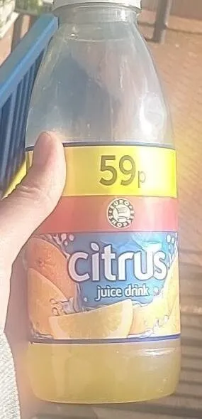 Citrus juice drink