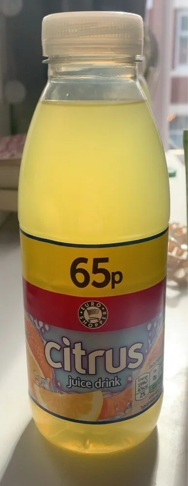 citrus juice drink