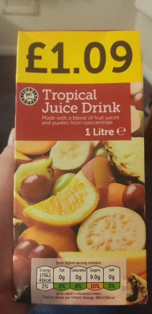 Tropical Juice Drink