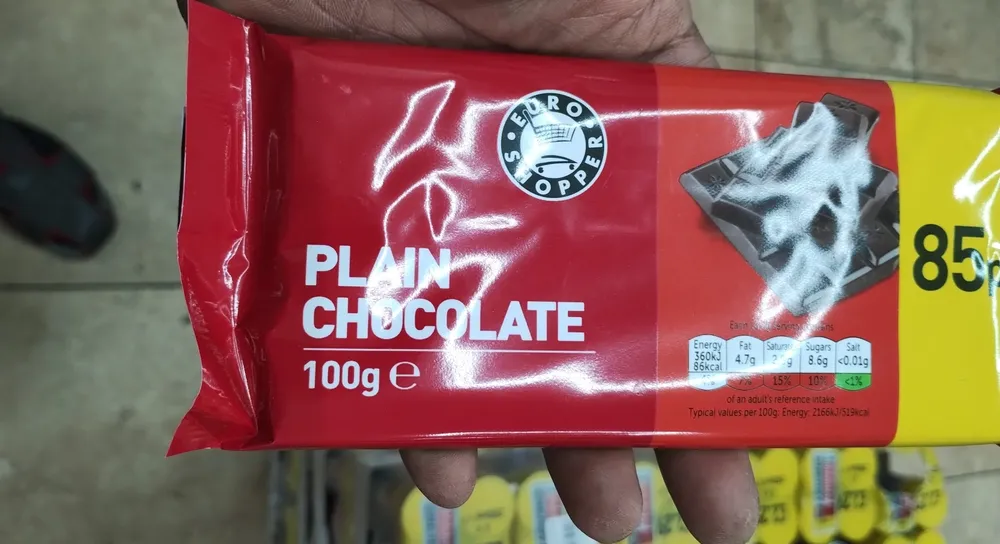 E/s plain chocolate