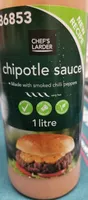 286853 CHEF'S LARDER RECIP chipotle sauce Made wit
