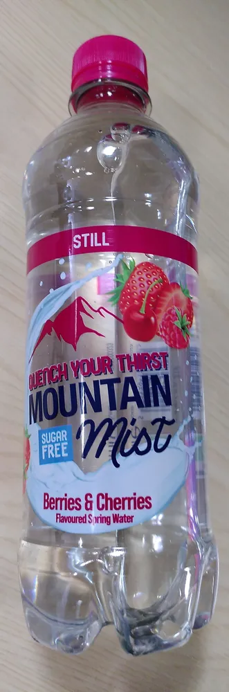 Berries & Cherries Flavoured Spring Water