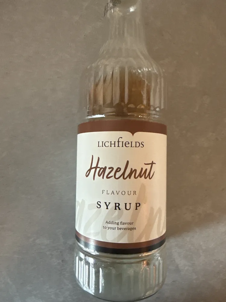 Hazelnut Flavour Syrup