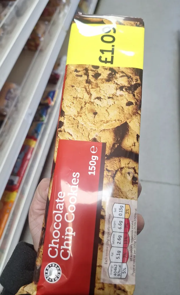 Chocolate Chip Cookies (150g pack)