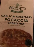 Garlic & rosmary focaccia bread mix