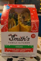 Boxing Day Chickpea Curry Wrap