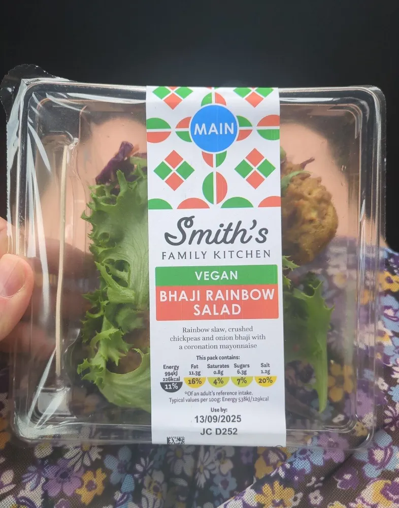 Bhaji Rainbow Salad