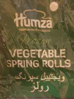 Frozen vegetable spring rolls