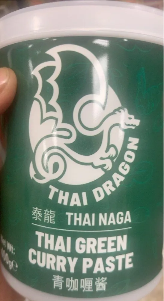 DRAGON THAI 「泰龍 THAI NAGA THAI GREEN Net Wt: CURRY