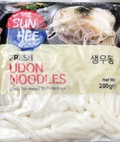 Fresh udon noodles