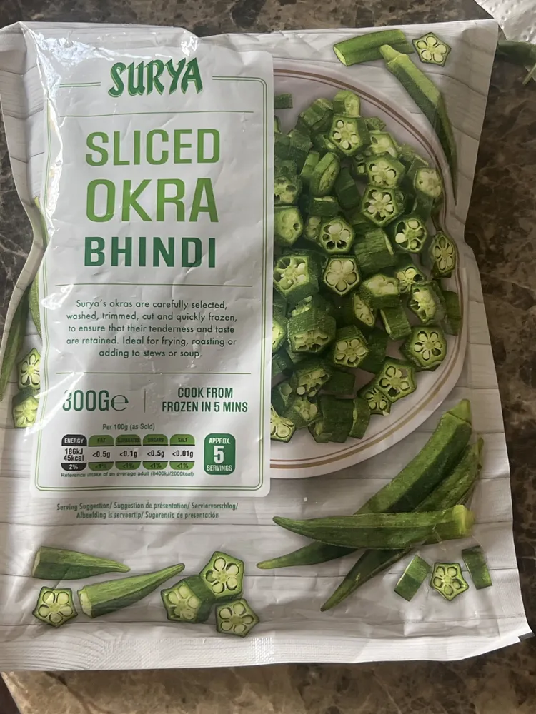 Sliced Okra