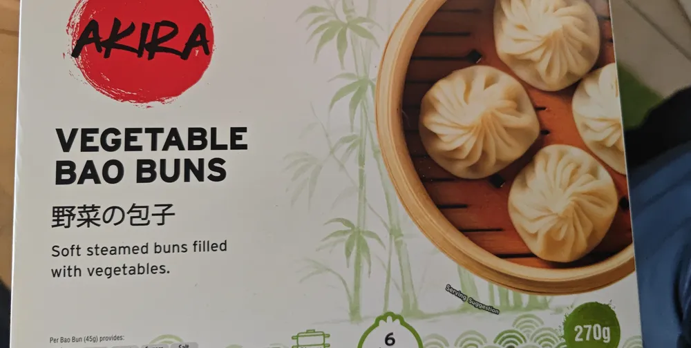 Vegetable Bao Buns