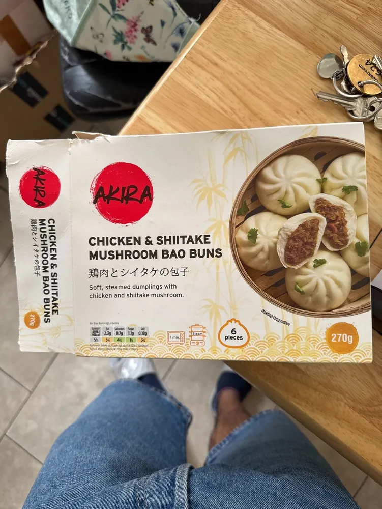 Chicken & Shiitake Mushroom Bao Buns