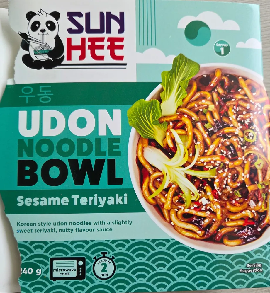 Sesame Teriyaki Udon Noodle Bowl