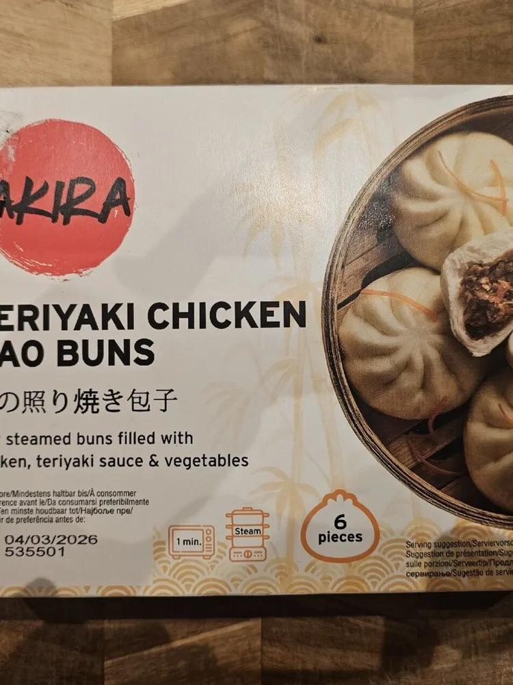 Teriyaki Chicken Bao Buns