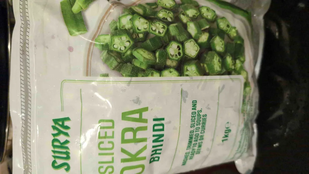 Sliced Okra Bhindi