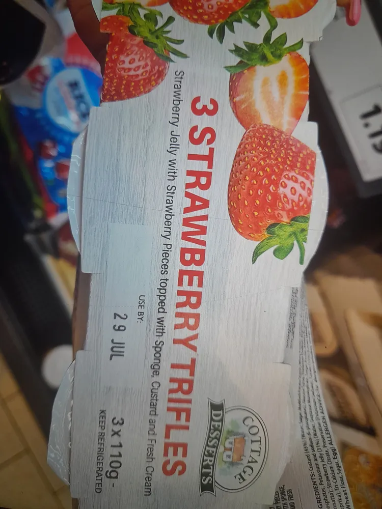 Strawberry trifle