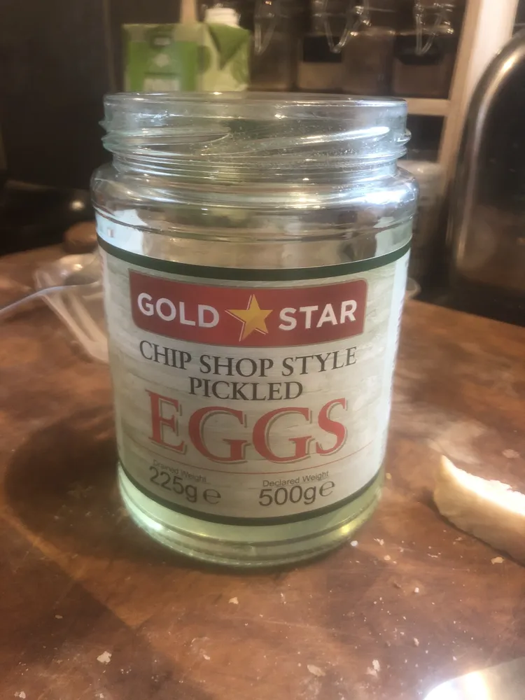 Chip Shop Style Pickled Eggs