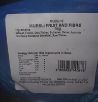 Muesli Fruit and Fibre