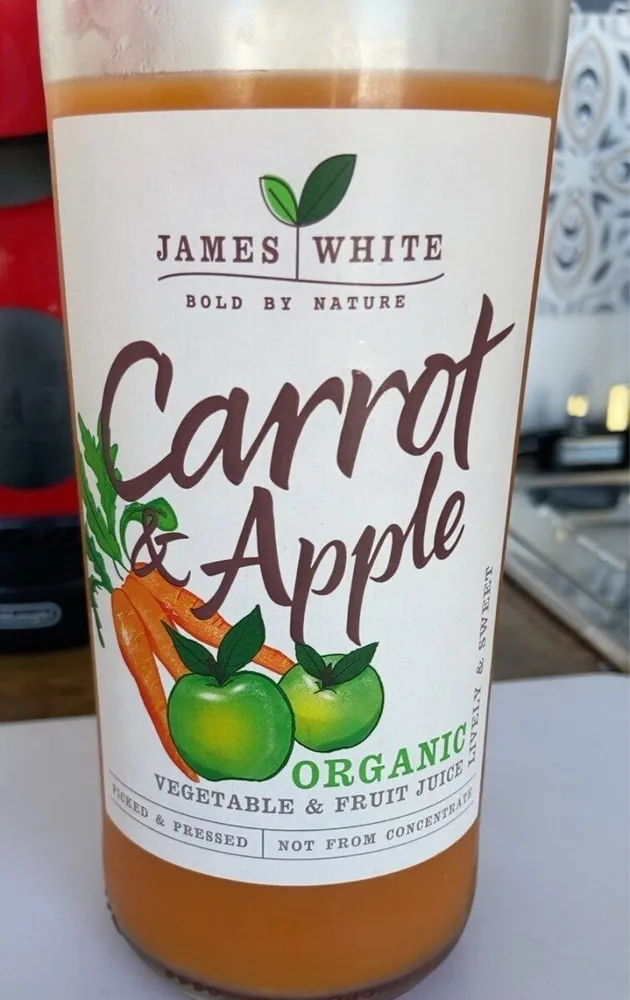 Organic vegetable & fruit juice