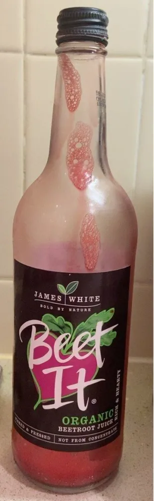 Organic beetroot juice