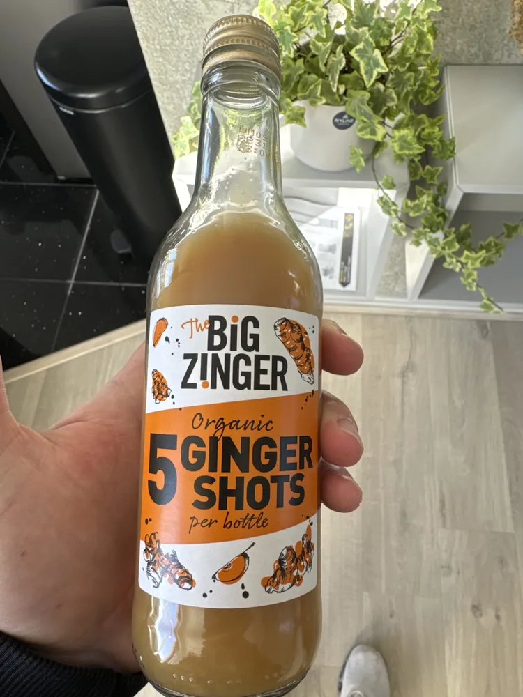 Organic 5 Ginger Shots