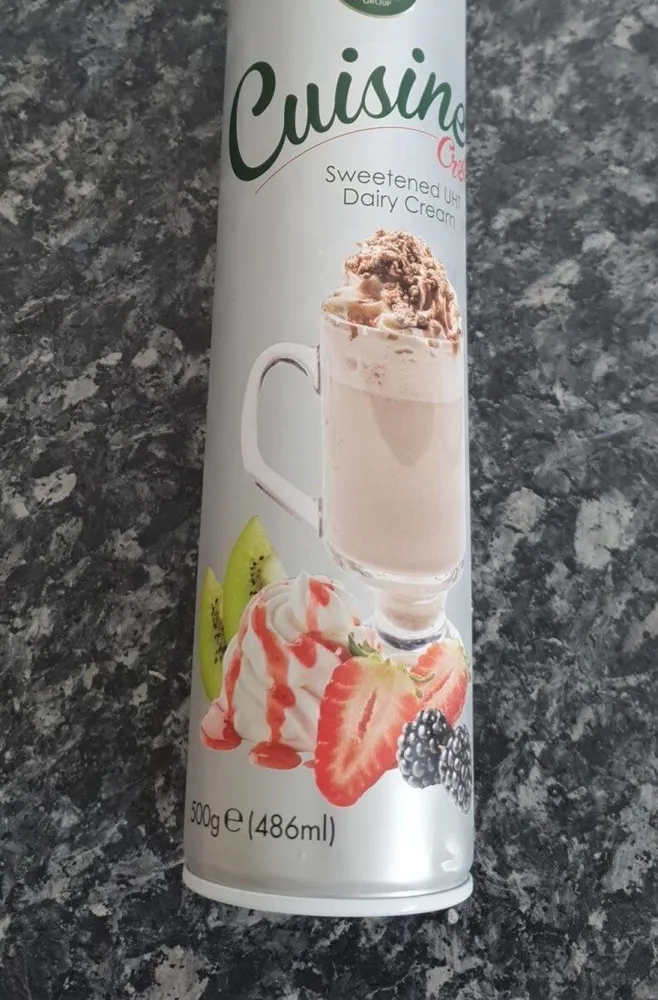 Sweetened UHT Dairy Cream