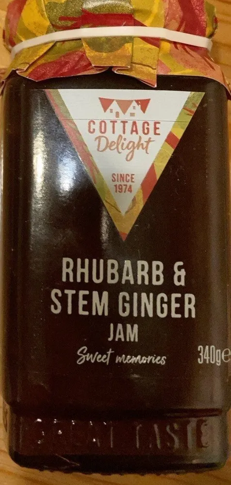 Rhubarb & step ginger jam