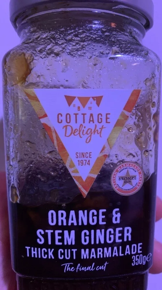 Orange and ginger thick cut marmelade