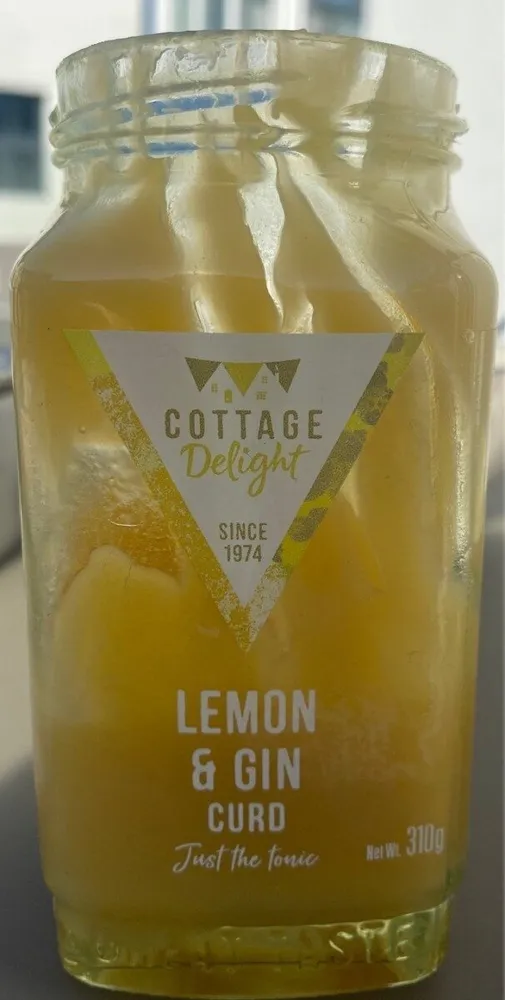 Lemon and Gin Curd