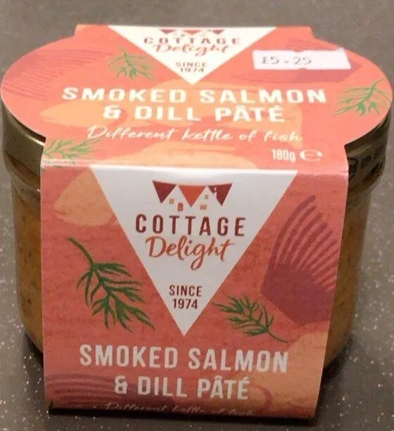 Smoked salmon & dill pâté