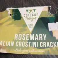 Rosemary Italian Crostini Crackers