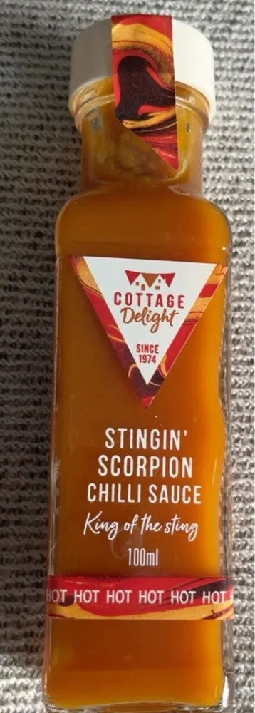 Stingin scorpion chilli sauce