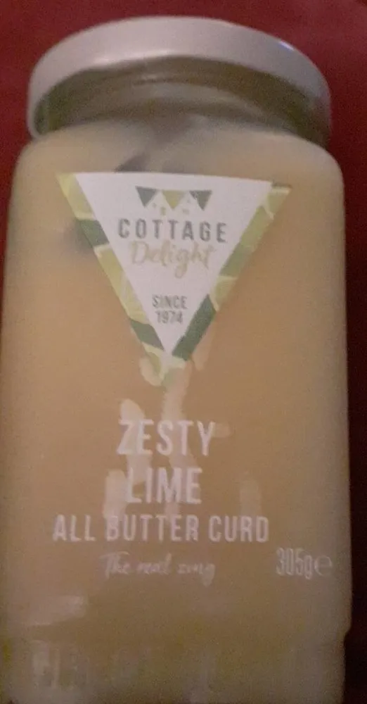 Zesty lime butter curd
