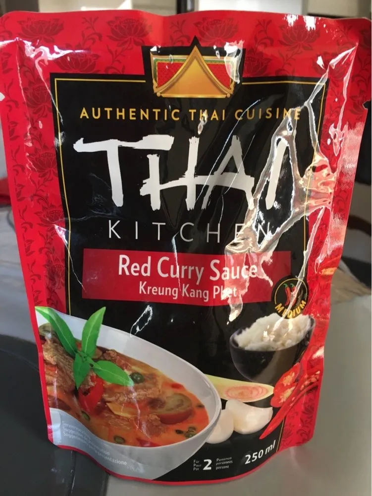 Red curry sauce